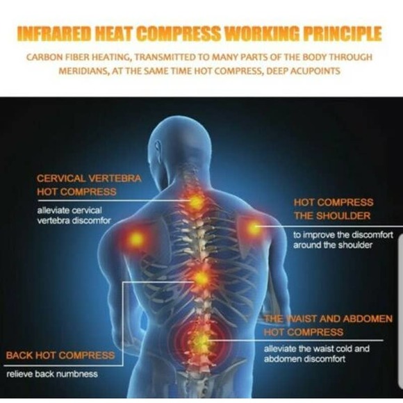 Heated Vest Warm Smart Electric USB Jacket Men Women Heating Thermal Medium - Picture 8 of 11